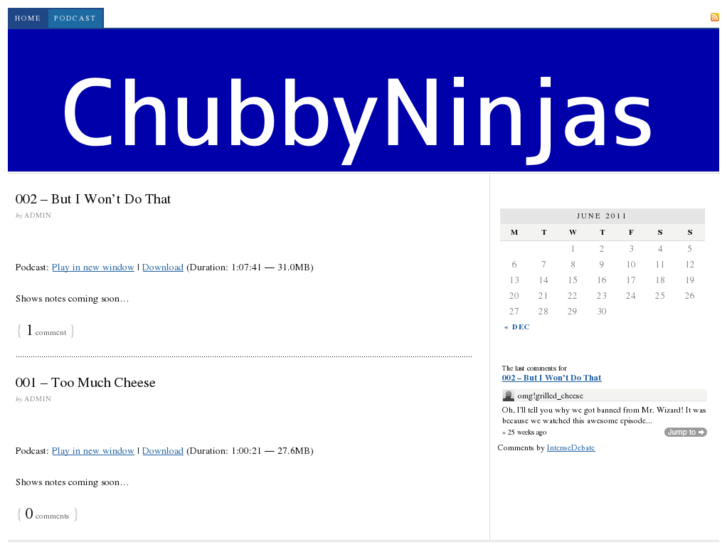 www.chubbyninjas.com