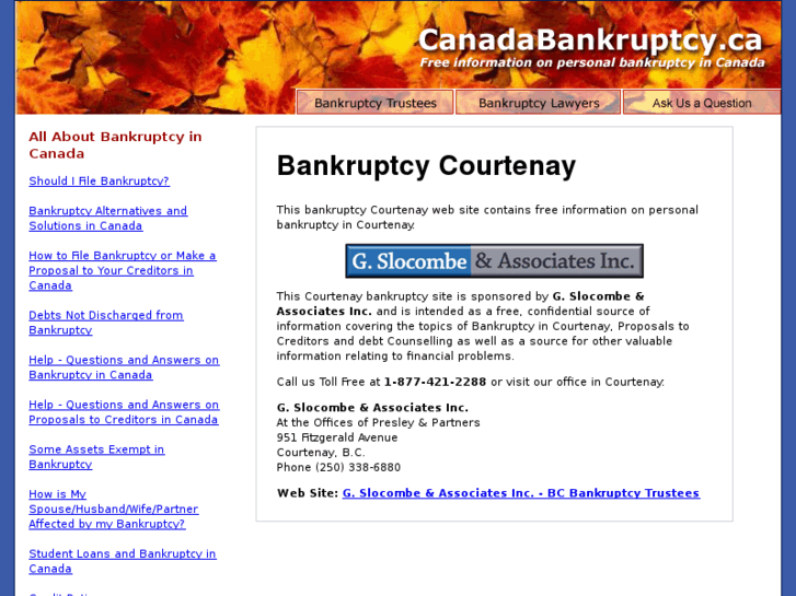 www.courtenaybankruptcy.com