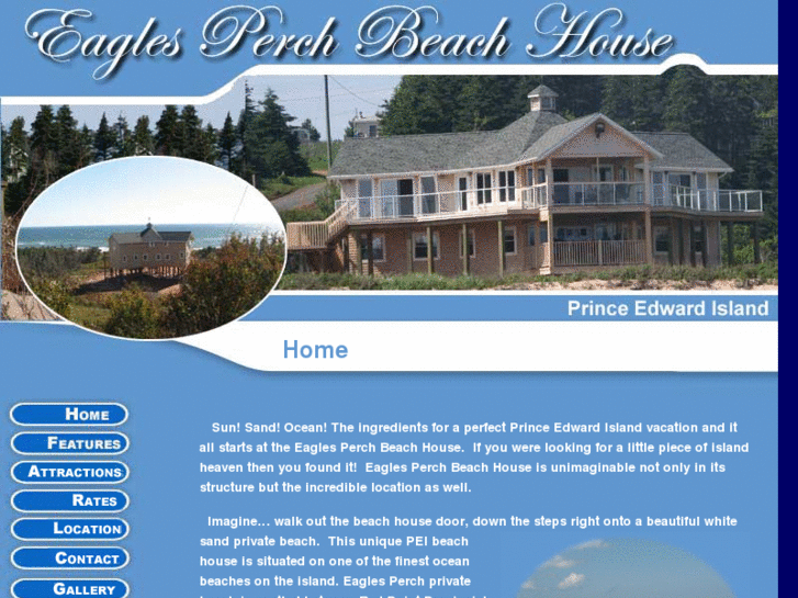 www.eaglesperchbeachhouse.com