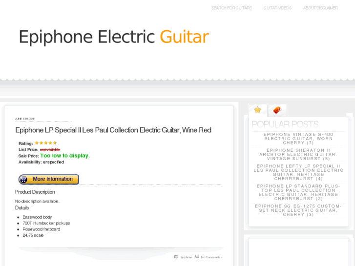 www.epiphoneelectricguitar.org