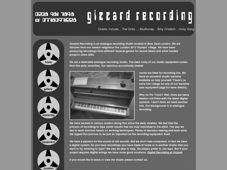 www.gizzardrecording.net