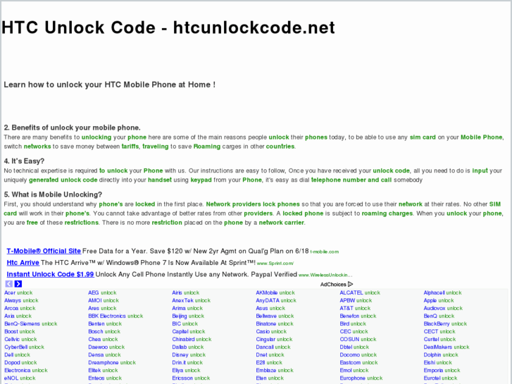 www.htcunlockcode.net