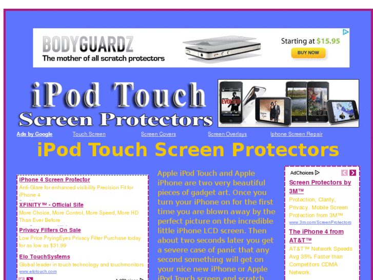 www.ipodtouchscreenprotectors.com