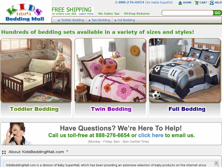 www.kidsbeddingmall.com