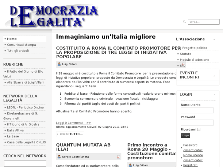 www.legalitademocrazia.it