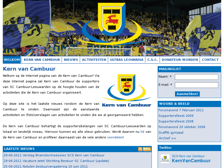 www.supportersclub-cambuur.nl