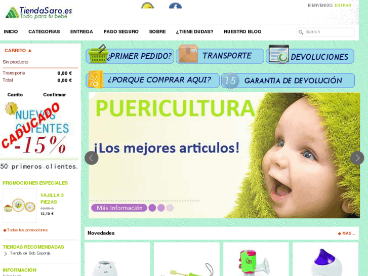 www.tiendasaro.es