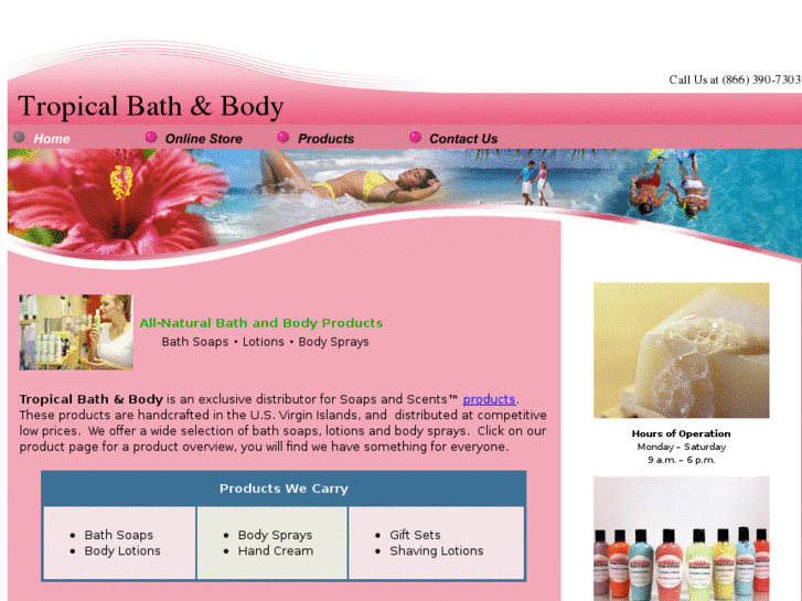 www.tropicalbathandbody.com