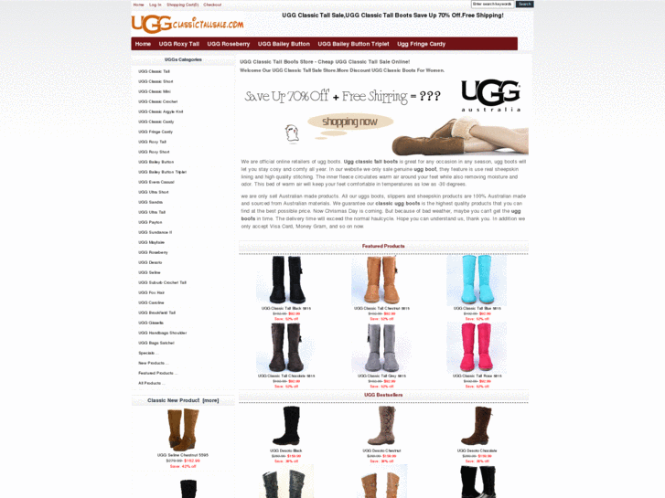 www.uggsclassictallsales.com