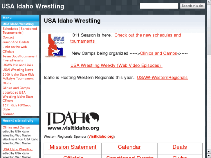 www.usaidahowrestling.com