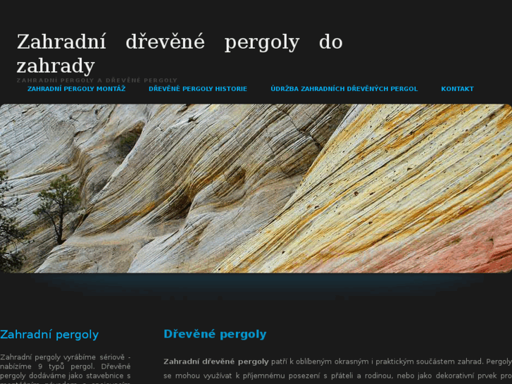 www.zahradnidrevenepergoly.cz