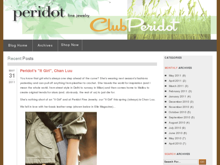 www.clubperidot.com