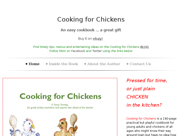 www.cookingforchickens.com