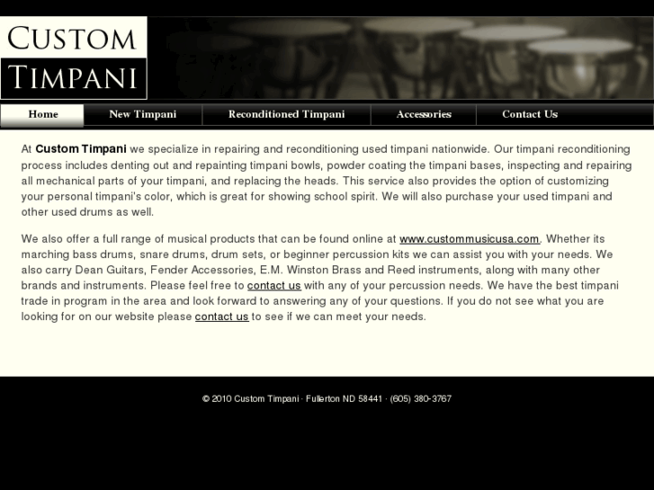 www.customtimpani.com