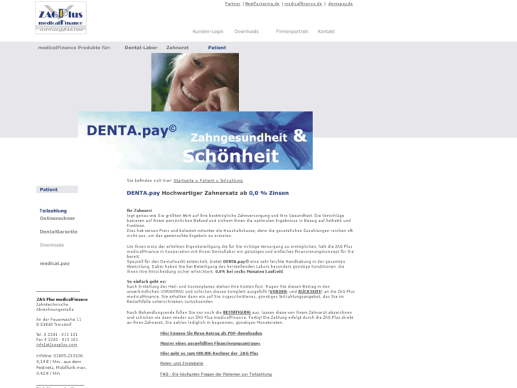 www.dentalfinanz.de