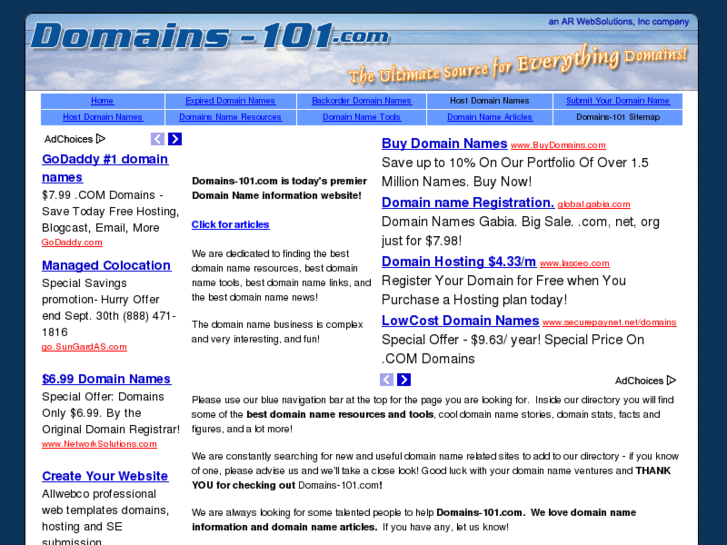 www.domains-101.com