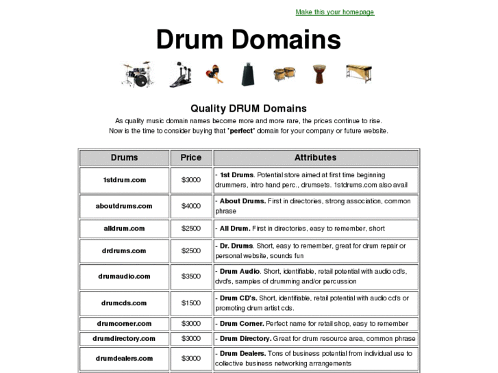 www.drumdomains.com