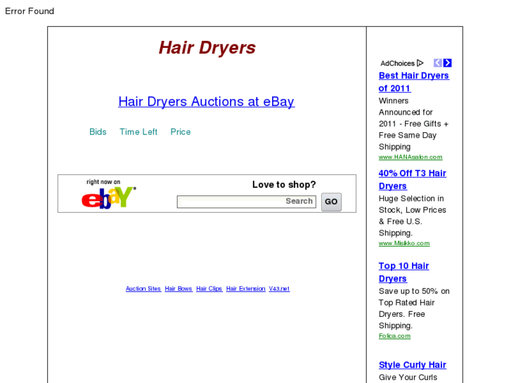 www.hairdryers.biz