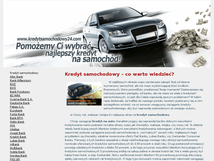 www.kredytsamochodowy24.com