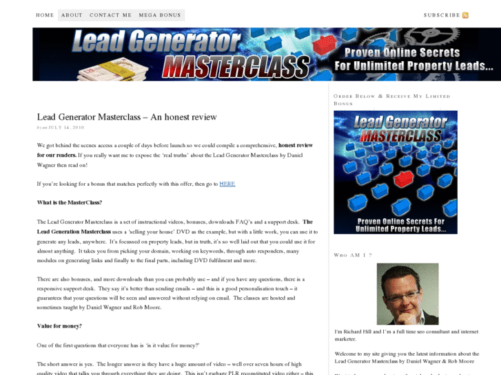 www.leadgeneratormasterclass.net