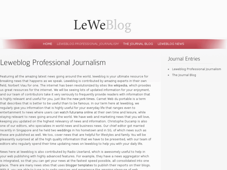 www.leweblog.com