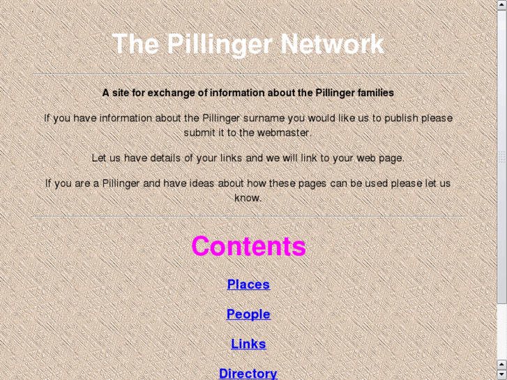 www.pillinger.net