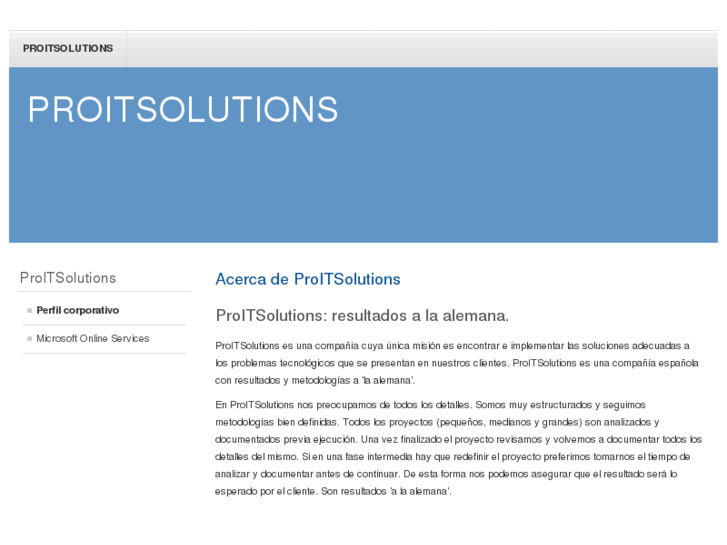 www.proitsolutions.es