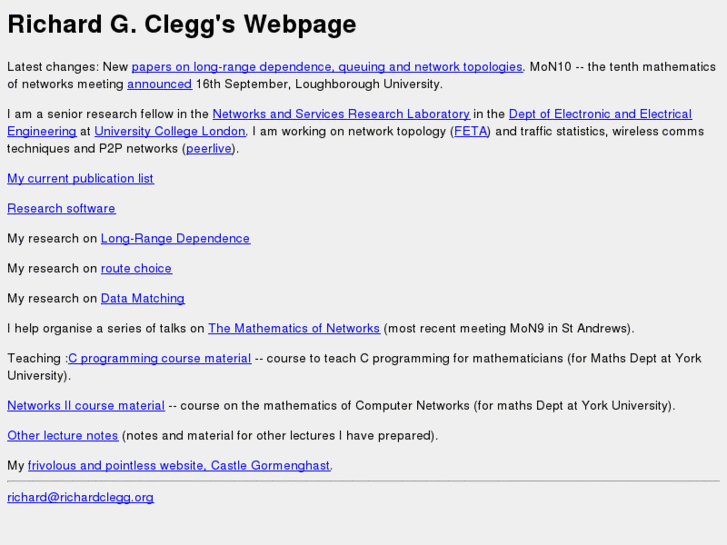 www.richardclegg.org