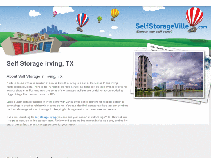 www.selfstorage-irving.com