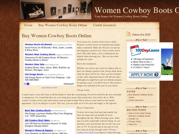 www.womencowboybootsonline.com