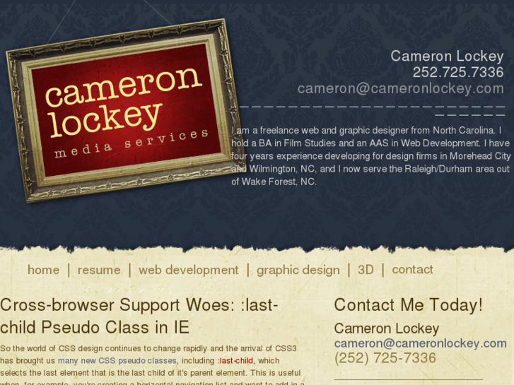 www.cameronlockey.com