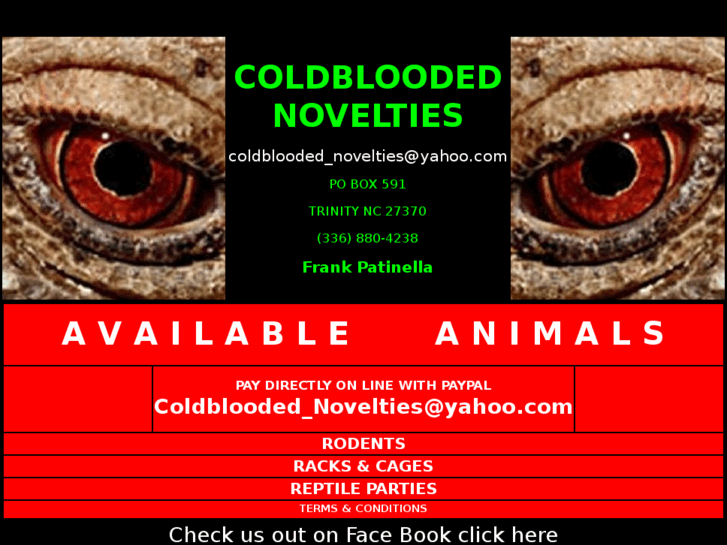 www.coldblooded-novelties.com