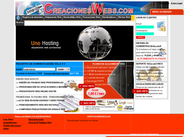 www.creacioneswebs.com