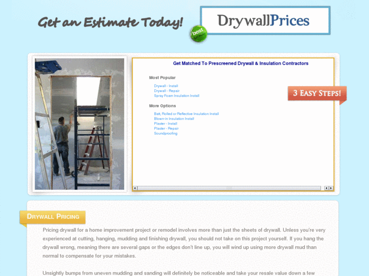 www.drywallprices.org