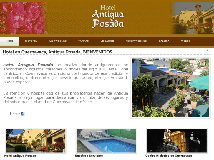 www.hotelantiguaposada.com