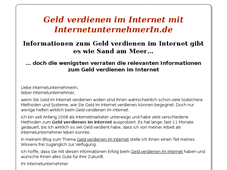 www.internetunternehmerin.com