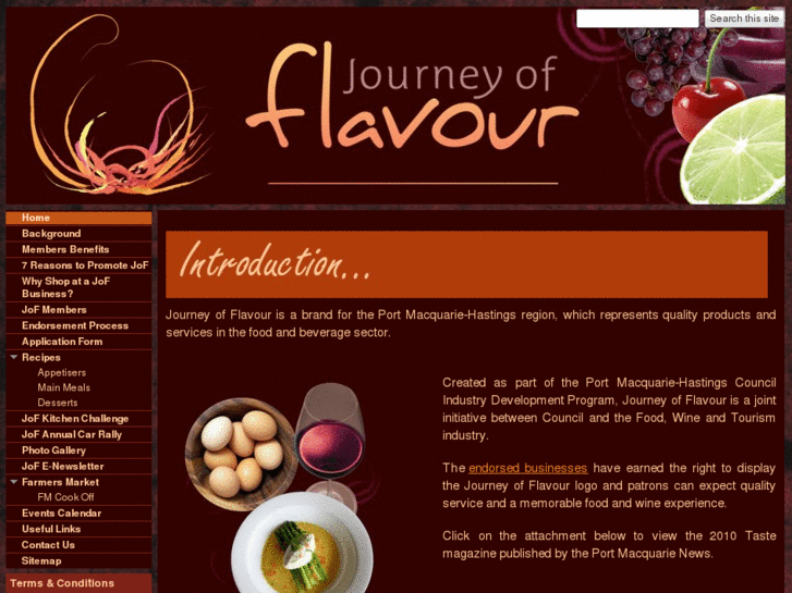 www.journeyofflavour.com.au