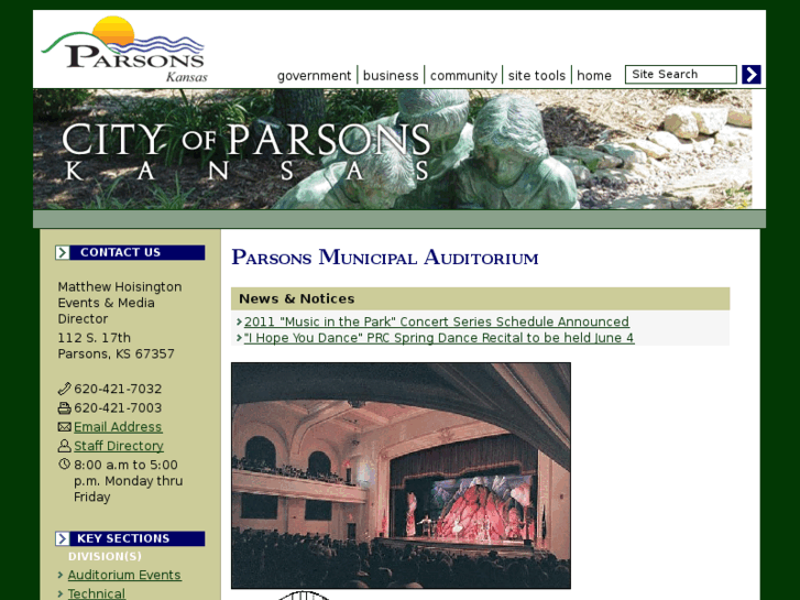 www.parsonsauditorium.com