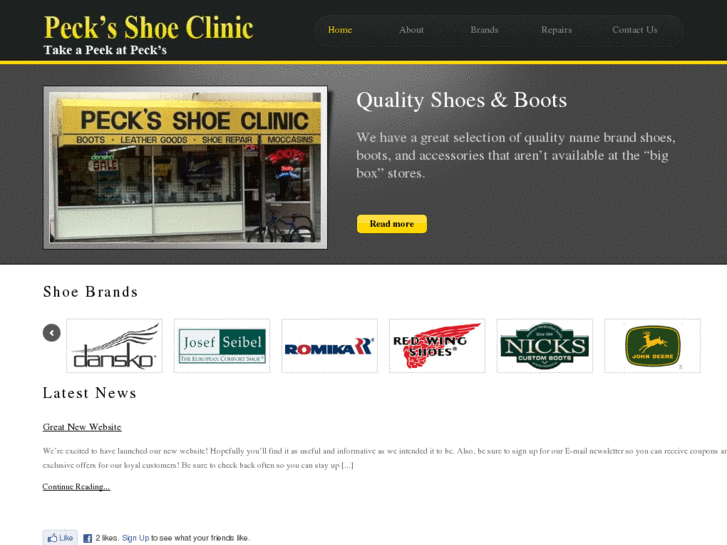 www.pecksshoeclinic.com