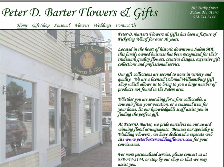 www.peterbartergiftsandflowers.com