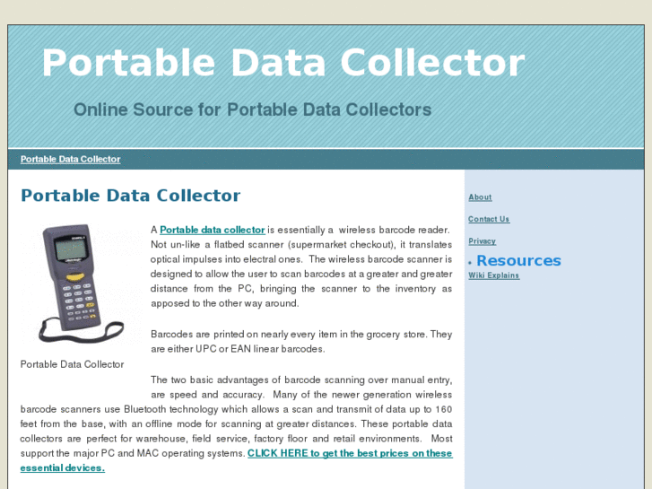 www.portabledatacollector.org