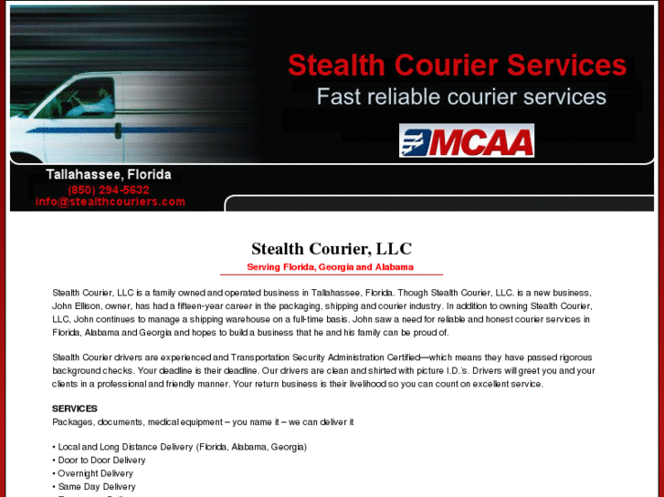 www.stealthcouriers.com