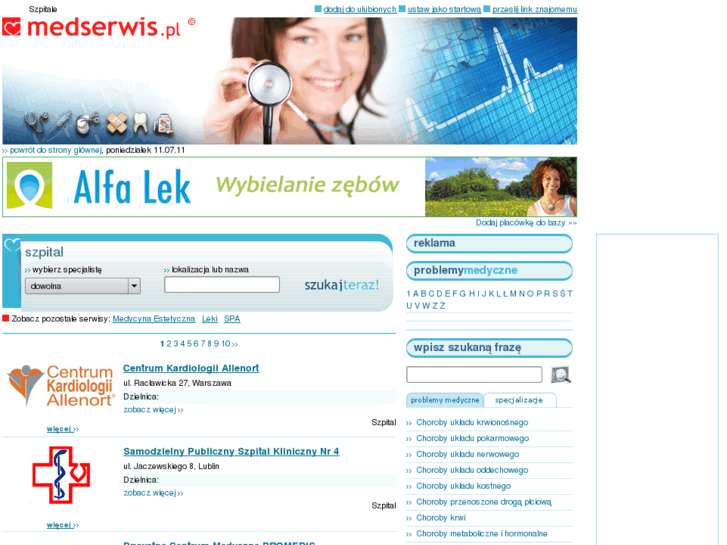 www.szpitale.pl