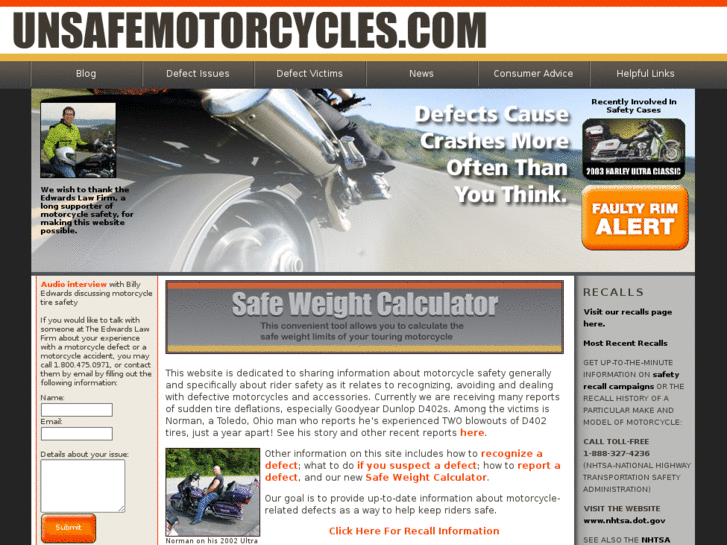 www.unsafemotorcycle.com