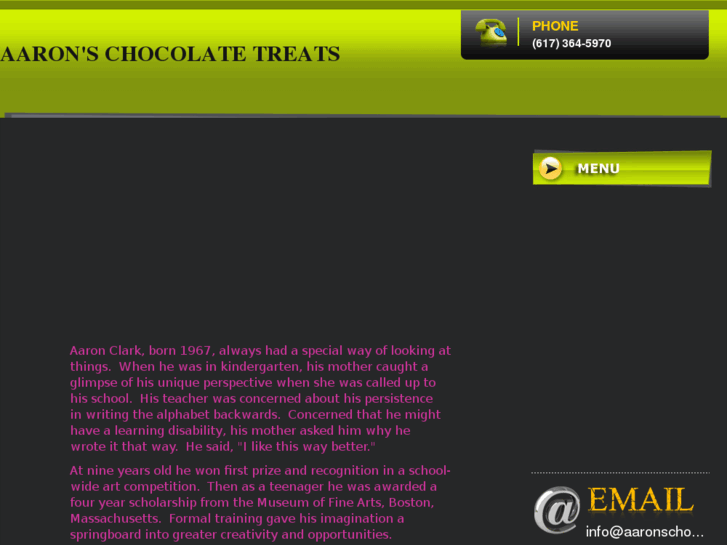 www.aaronschocolatetreats.com