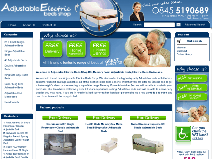 www.adjustable-electric-beds-shop.co.uk