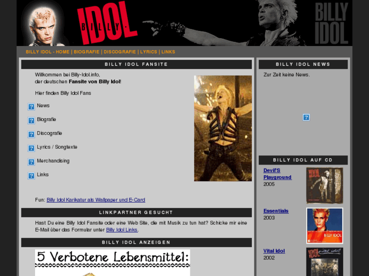 www.billy-idol.info