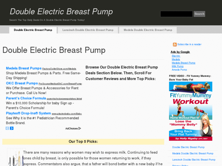 www.doubleelectricbreastpumpshop.com