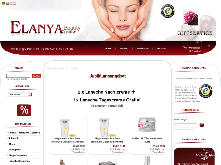 www.elanya-cosmetics.com