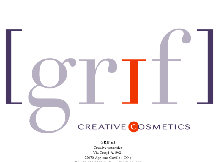 www.grifcosmetics.com